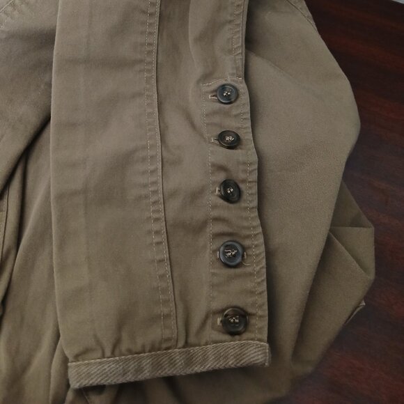 Vince Pants Size 0 Breech Jodhpur Style Khaki Tan Button Ankle Made in USA - Picture 7 of 11